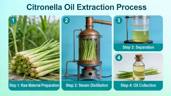 How to make Citronella Oil from citronella plant 1